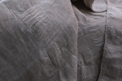 Isabella Stefanelli / (XVI)_James Coat  /  Fabric 34_E “ Lino Tales” Hand Woven