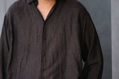 【受注商品】MINIMAL SLOPE / BASIC SHIRT　(Sample Color : Amaranth)