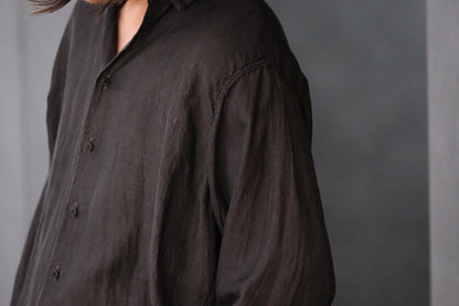 【受注商品】MINIMAL SLOPE / BASIC SHIRT　(Sample Color : Amaranth)
