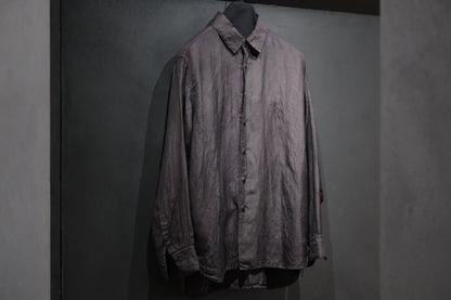 【受注商品】MINIMAL SLOPE / BASIC SHIRT　(Sample Color : Amaranth)