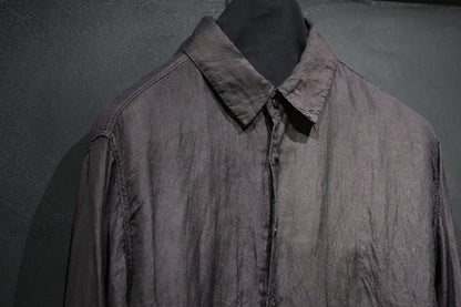 【受注商品】MINIMAL SLOPE / BASIC SHIRT　(Sample Color : Amaranth)