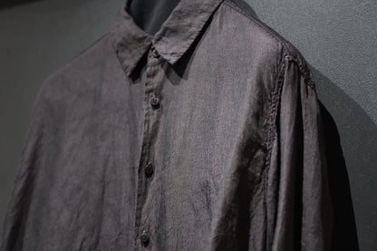 【受注商品】MINIMAL SLOPE / BASIC SHIRT　(Sample Color : Amaranth)