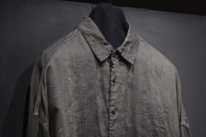 【受注商品】MINIMAL SLOPE / LOOSE SHIRT　(Sample Color : Grene)