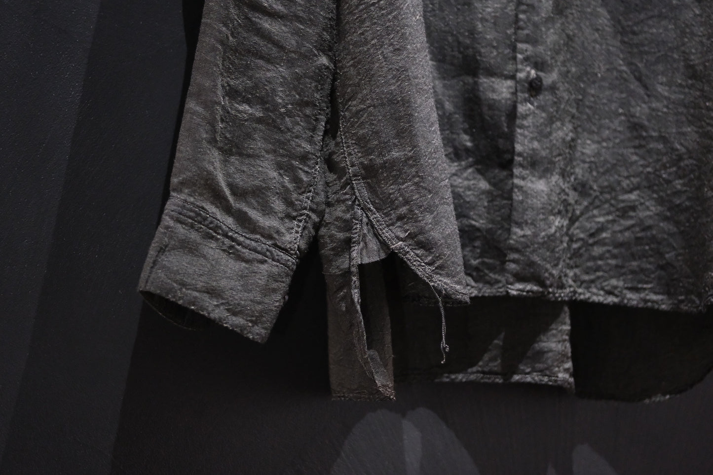 【受注商品】MINIMAL SLOPE / LOOSE SHIRT　(Sample Color : Grene)