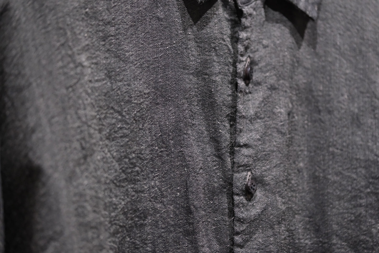【受注商品】MINIMAL SLOPE / LOOSE SHIRT　(Sample Color : Grene)