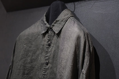 【受注商品】MINIMAL SLOPE / LOOSE SHIRT　(Sample Color : Grene)