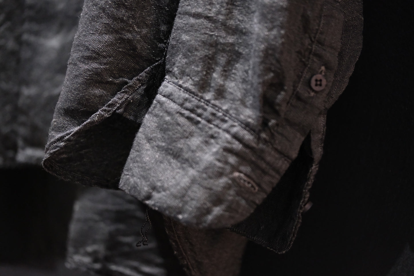 【受注商品】MINIMAL SLOPE / LOOSE SHIRT　(Sample Color : Grene)