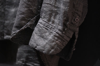 【受注商品】MINIMAL SLOPE / LOOSE SHIRT　(Sample Color : Grene)
