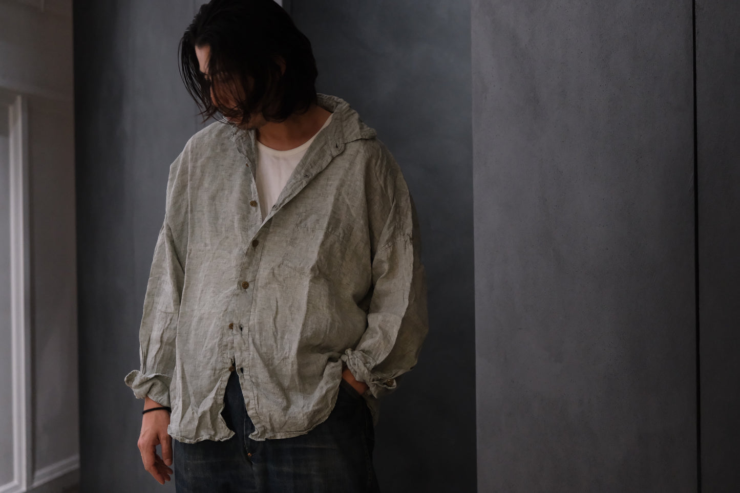 Chez vidalenc/SHIRTS AXL/LINEN SAHARA