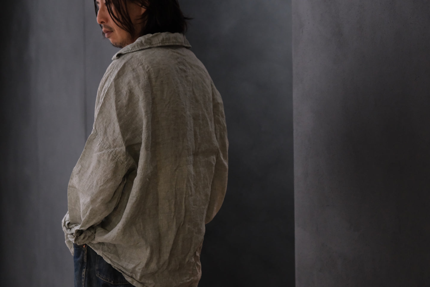 Chez vidalenc/SHIRTS AXL/LINEN SAHARA