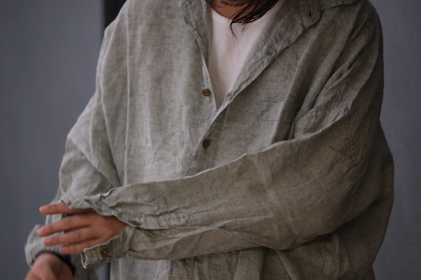 Chez vidalenc/SHIRTS AXL/LINEN SAHARA
