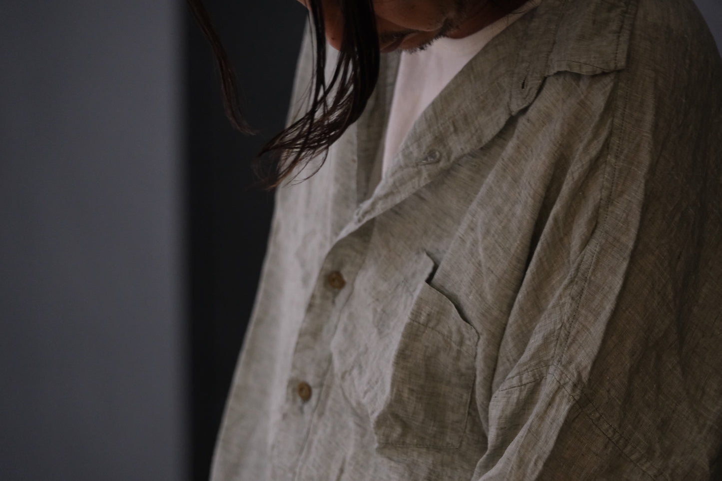 Chez vidalenc/SHIRTS AXL/LINEN SAHARA