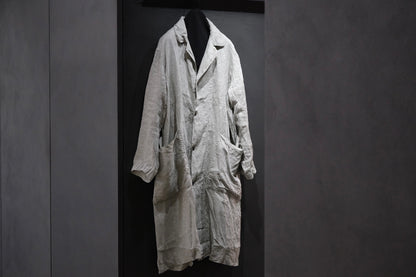 Chez vidalenc/COAT TRENCH/LINEN SAHARA