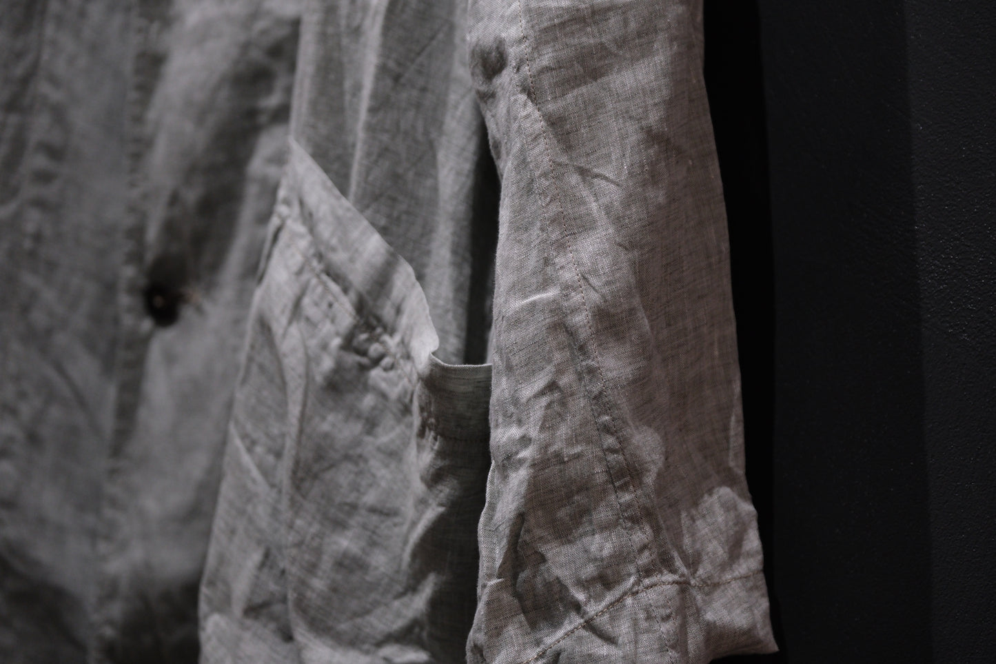 Chez vidalenc/COAT TRENCH/LINEN SAHARA