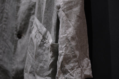 Chez vidalenc/COAT TRENCH/LINEN SAHARA