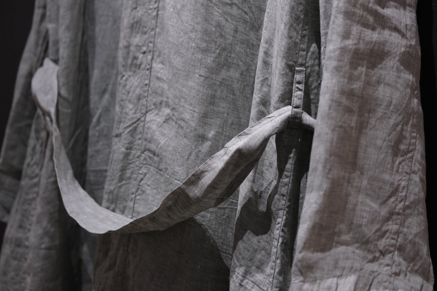 Chez vidalenc/COAT TRENCH/LINEN SAHARA