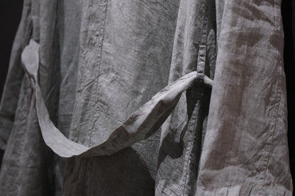 Chez vidalenc/COAT TRENCH/LINEN SAHARA