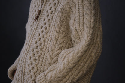 Slopeslow / Jamieson’s Shetland wool/Hand Knitting Cowichan sweater