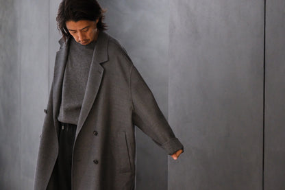nonnotte / DRAPING GOWN OVERCOAT / N-25A-031