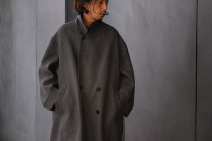 nonnotte / DRAPING GOWN OVERCOAT / N-25A-031