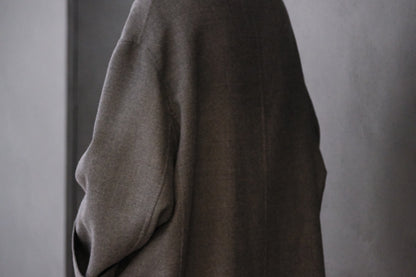 nonnotte / DRAPING GOWN OVERCOAT / N-25A-031