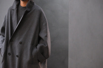 nonnotte / DRAPING GOWN OVERCOAT / N-25A-031