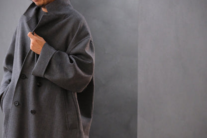 nonnotte / DRAPING GOWN OVERCOAT / N-25A-031