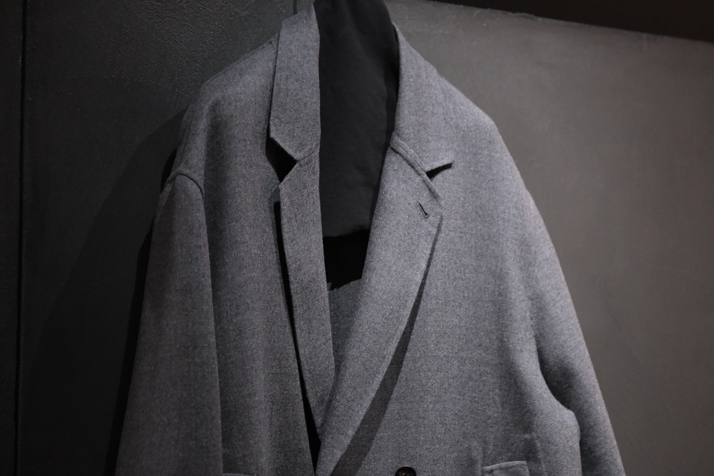 nonnotte / DRAPING GOWN OVERCOAT / N-25A-031