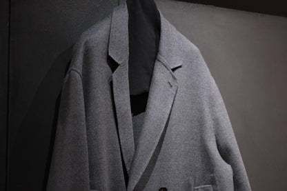 nonnotte / DRAPING GOWN OVERCOAT / N-25A-031