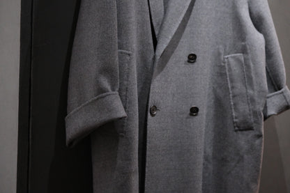 nonnotte / DRAPING GOWN OVERCOAT / N-25A-031