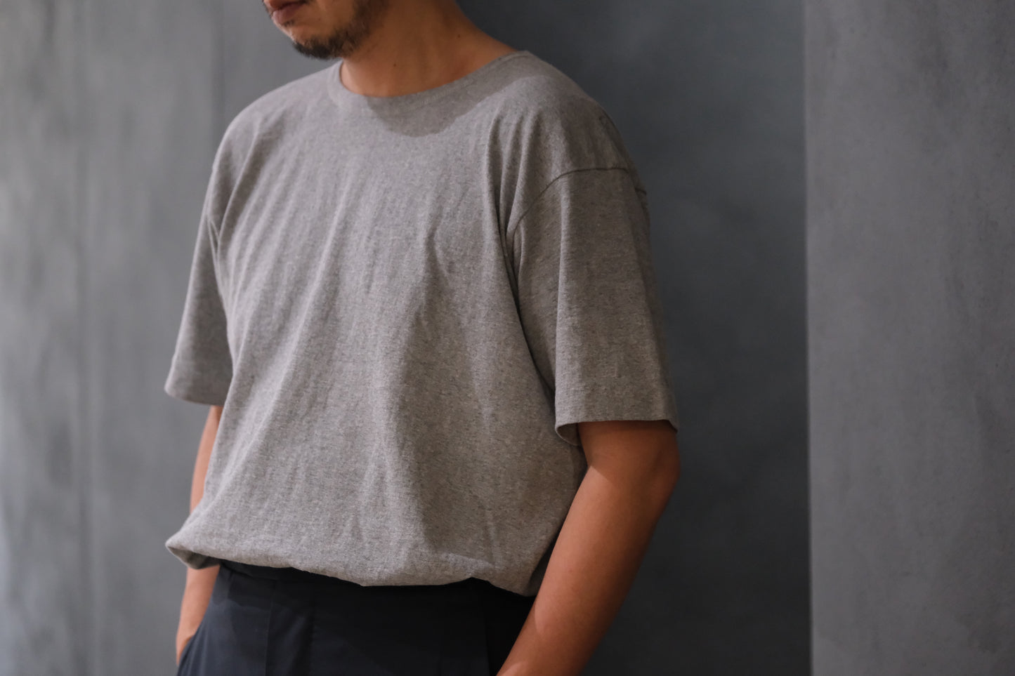 SPECIAL IN ORDINARY / 03 M.M.Boat-Neck Tee / LEAD