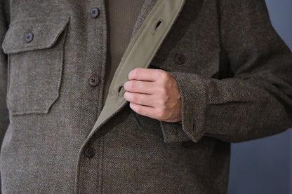 WASEW / NAFF HOODIE (MIX BROWN)