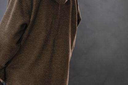 WASEW / NAFF HOODIE (MIX BROWN)