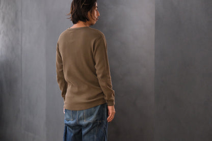 WASEW / MIL THERMAL CREW NECK (OLIVE)