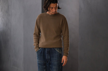 WASEW / MIL THERMAL CREW NECK (OLIVE)