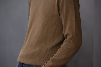 WASEW / MIL THERMAL CREW NECK (OLIVE)
