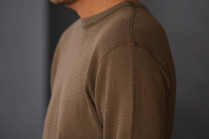 WASEW / MIL THERMAL CREW NECK (OLIVE)