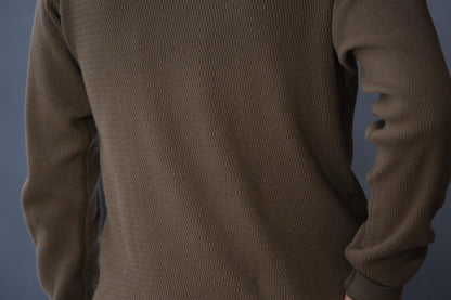 WASEW / MIL THERMAL CREW NECK (OLIVE)