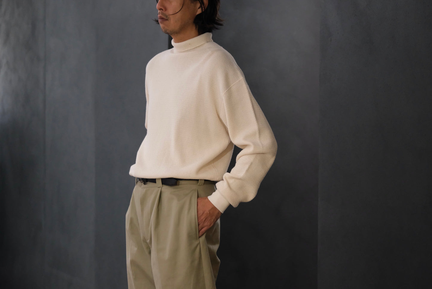 WASEW / MIL THERMAL HIGH NECK (NATURAL)