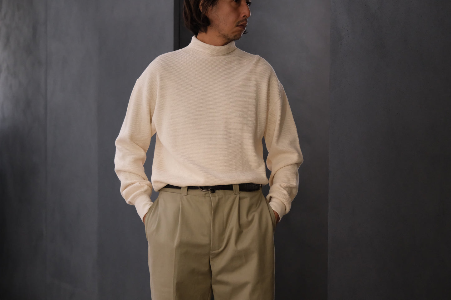 WASEW / MIL THERMAL HIGH NECK (NATURAL)