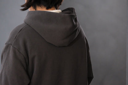WASEW / TWO FACE ZIP HOODIE (BLACK SUN)