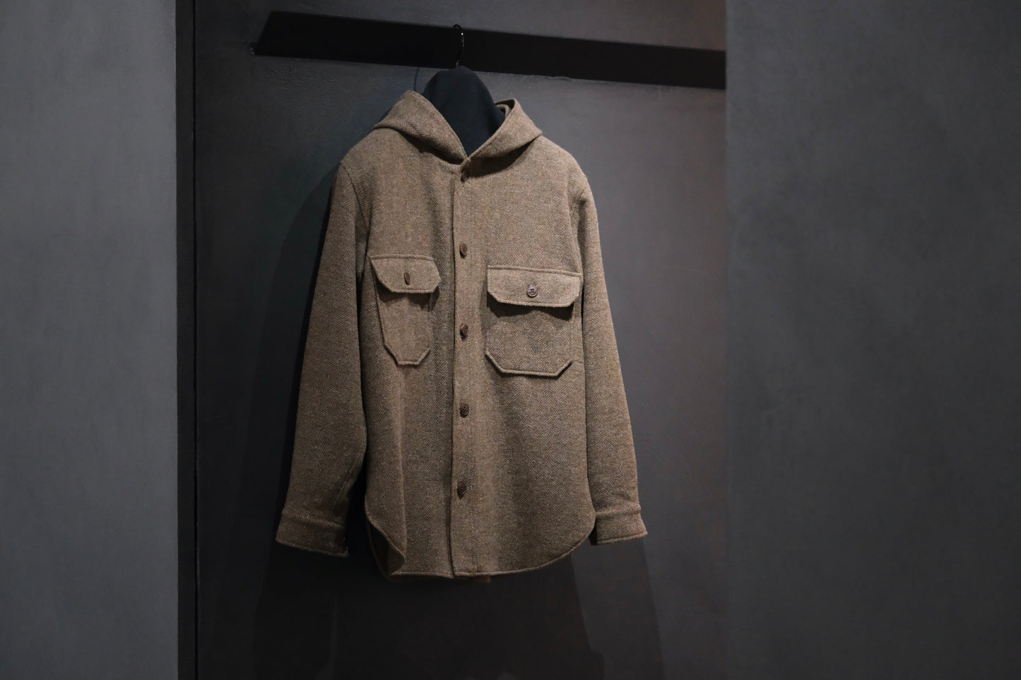 WASEW / NAFF HOODIE (MIX BROWN)