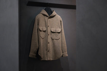 WASEW / NAFF HOODIE (MIX BROWN)