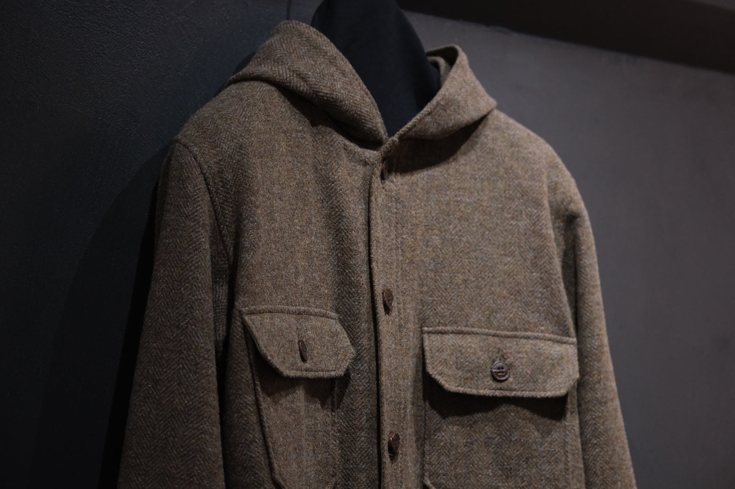 WASEW / NAFF HOODIE (MIX BROWN)