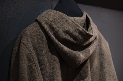 WASEW / NAFF HOODIE (MIX BROWN)