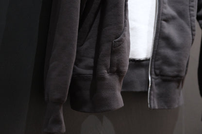 WASEW / TWO FACE ZIP HOODIE (BLACK SUN)