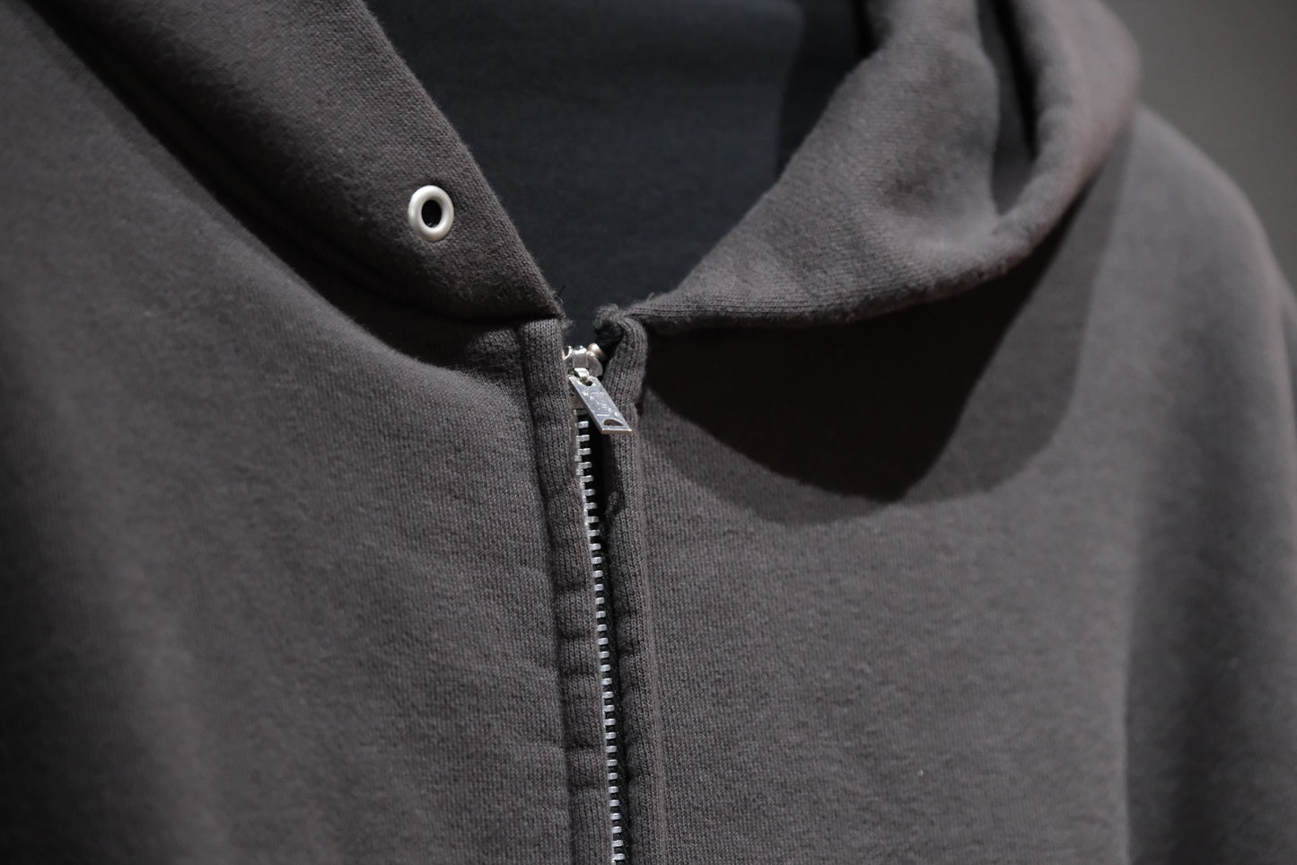 WASEW / TWO FACE ZIP HOODIE (BLACK SUN)