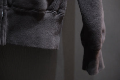 WASEW / TWO FACE ZIP HOODIE (BLACK SUN)