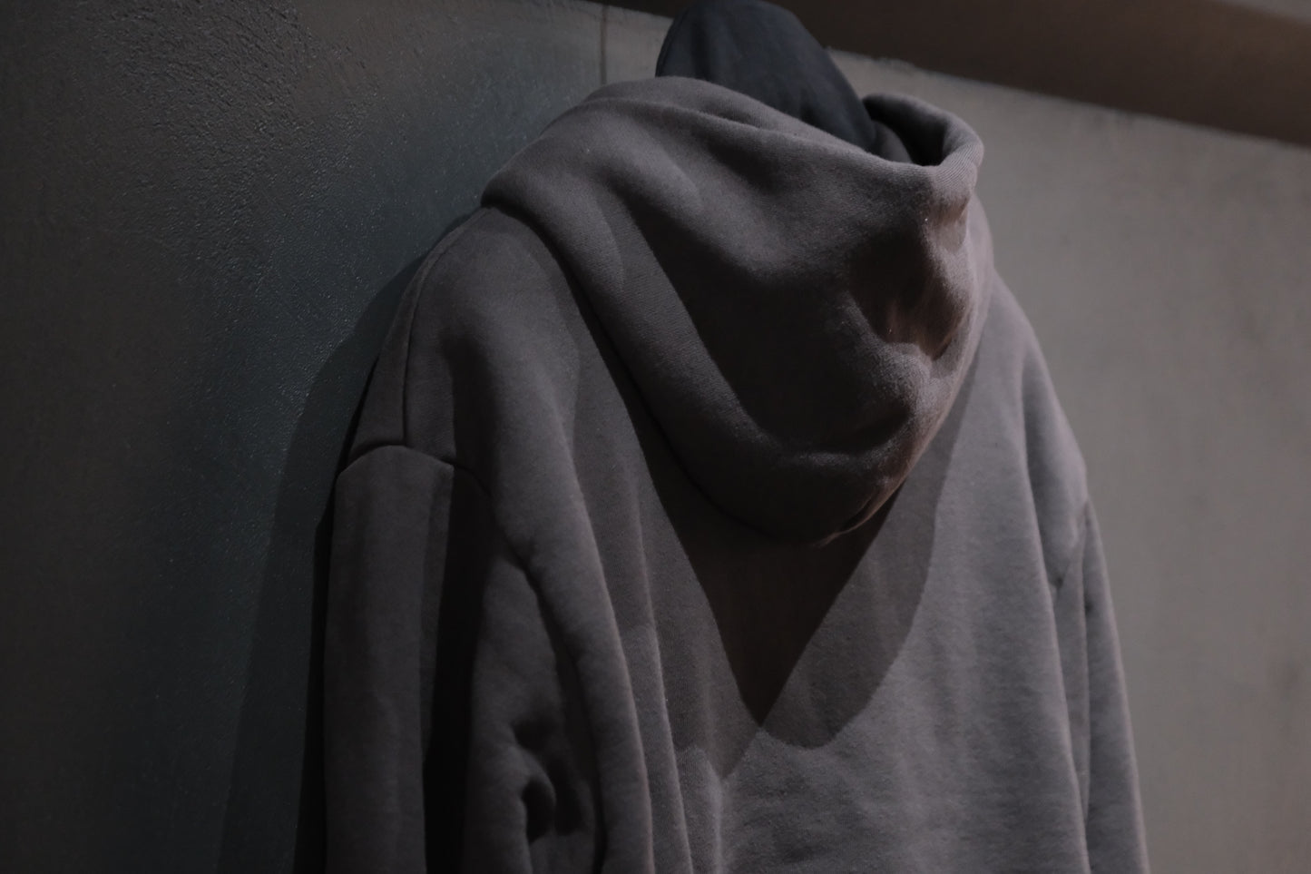 WASEW / TWO FACE ZIP HOODIE (BLACK SUN)