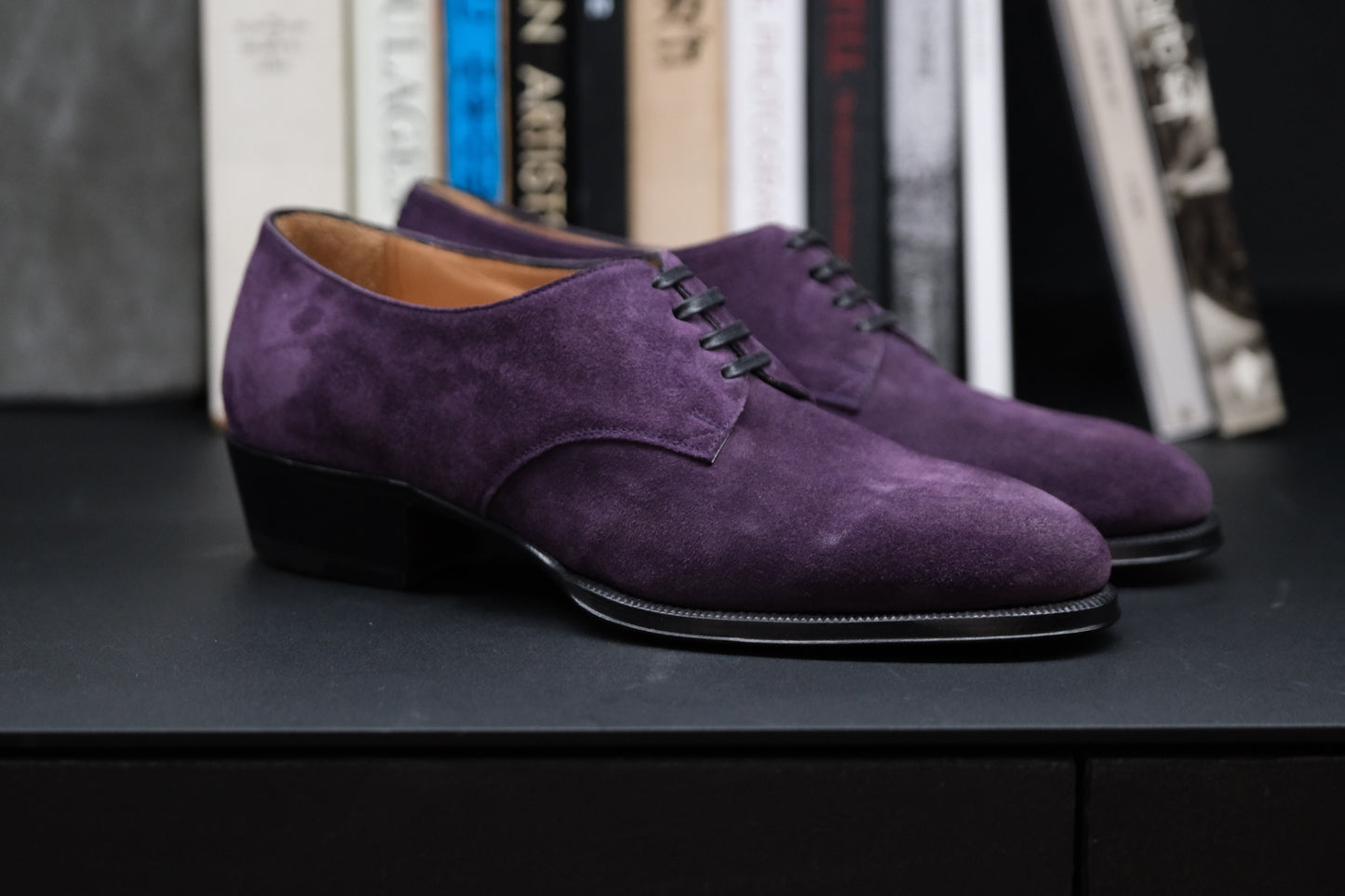 Le Yucca's  / Art.Y40126　Last AUDREY　PLUM SUEDE